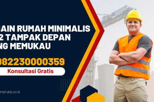 Desain Rumah Minimalis 6×12 Tampak Depan yang Memukau