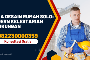 Jasa Desain Rumah Solo: Modern Kelestarian Lingkungan