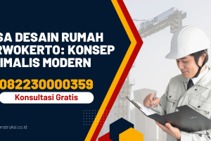 Jasa Desain Rumah Purwokerto: Konsep Minimalis Modern