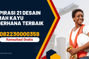 Inspirasi 21 Desain Rumah Kayu Sederhana Terbaik