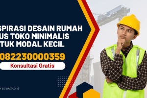 Inspirasi Desain Rumah Plus Toko Minimalis untuk Modal Kecil