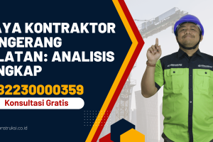 Biaya Kontraktor Tangerang Selatan: Analisis Lengkap