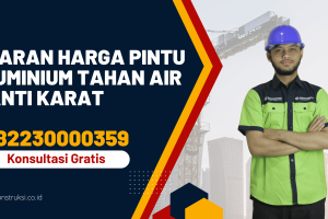 Kisaran Harga Pintu Aluminium Tahan Air & Anti Karat