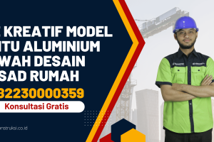 Ide Kreatif Model Pintu Aluminium Mewah Desain Fasad Rumah