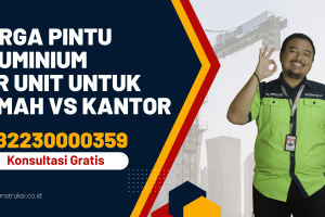 Harga Pintu Aluminium per Unit untuk Rumah vs Kantor