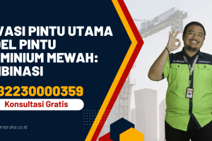 Inovasi Pintu Utama Model Pintu Aluminium Mewah: Kombinasi