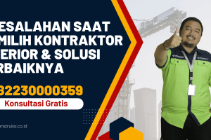 7 Kesalahan saat Memilih Kontraktor Interior & Solusi Terbaiknya