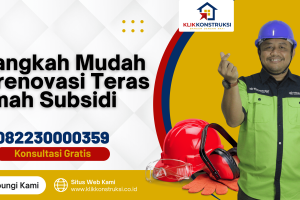 5 Langkah Mudah Merenovasi Teras Rumah Subsidi