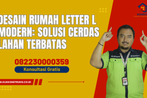 Desain Rumah Letter L Modern: Solusi Cerdas Lahan Terbatas