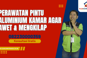 Perawatan Pintu Aluminium Kamar Agar Awet & Mengkilap