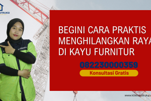 Begini Cara Praktis Menghilangkan Rayap di Kayu Furnitur