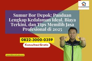Sumur Bor Depok: Panduan Lengkap Kedalaman Ideal, Biaya Terkini, dan Tips Memilih Jasa Profesional di 2025