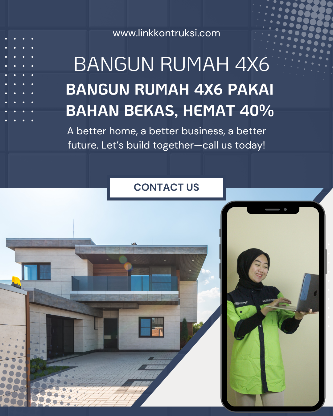 biaya bangun rumah ukuran 4x6
