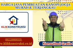 Harga Jasa Pembuatan Kanopi Jogja Murah & Terjangkau