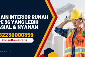 Desain Interior Rumah Type 36 yang Lebih Spasial & Nyaman