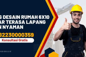 Tips Desain Rumah 6×10 agar Terasa Lapang dan Nyaman