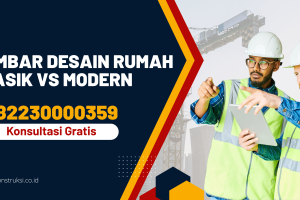 Gambar Desain Rumah Klasik vs Modern