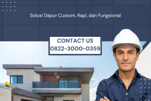 Pembuatan Kitchen Set Terdekat – Solusi Dapur Custom, Rapi, dan Fungsional