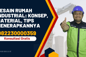 Desain Rumah Industrial: Konsep, Material, Tips Menerapkannya