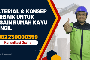 Material & Konsep Terbaik untuk Desain Rumah Kayu Mungil