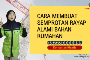 Cara Membuat Semprotan Rayap Alami Bahan Rumahan