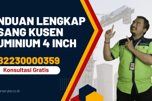 Panduan Lengkap Pasang Kusen Aluminium 4 Inch