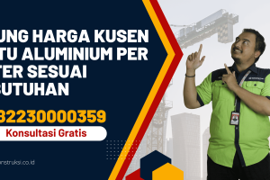 Hitung Harga Kusen Pintu Aluminium per Meter Sesuai Kebutuhan