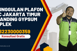Keunggulan Plafon PVC Jakarta Timur Dibanding Gypsum Triplek