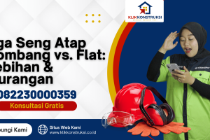 Harga Seng Atap Gelombang vs. Flat: Kelebihan & Kekurangan