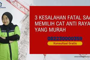 3 Kesalahan Fatal Saat Memilih Cat Anti Rayap yang Murah
