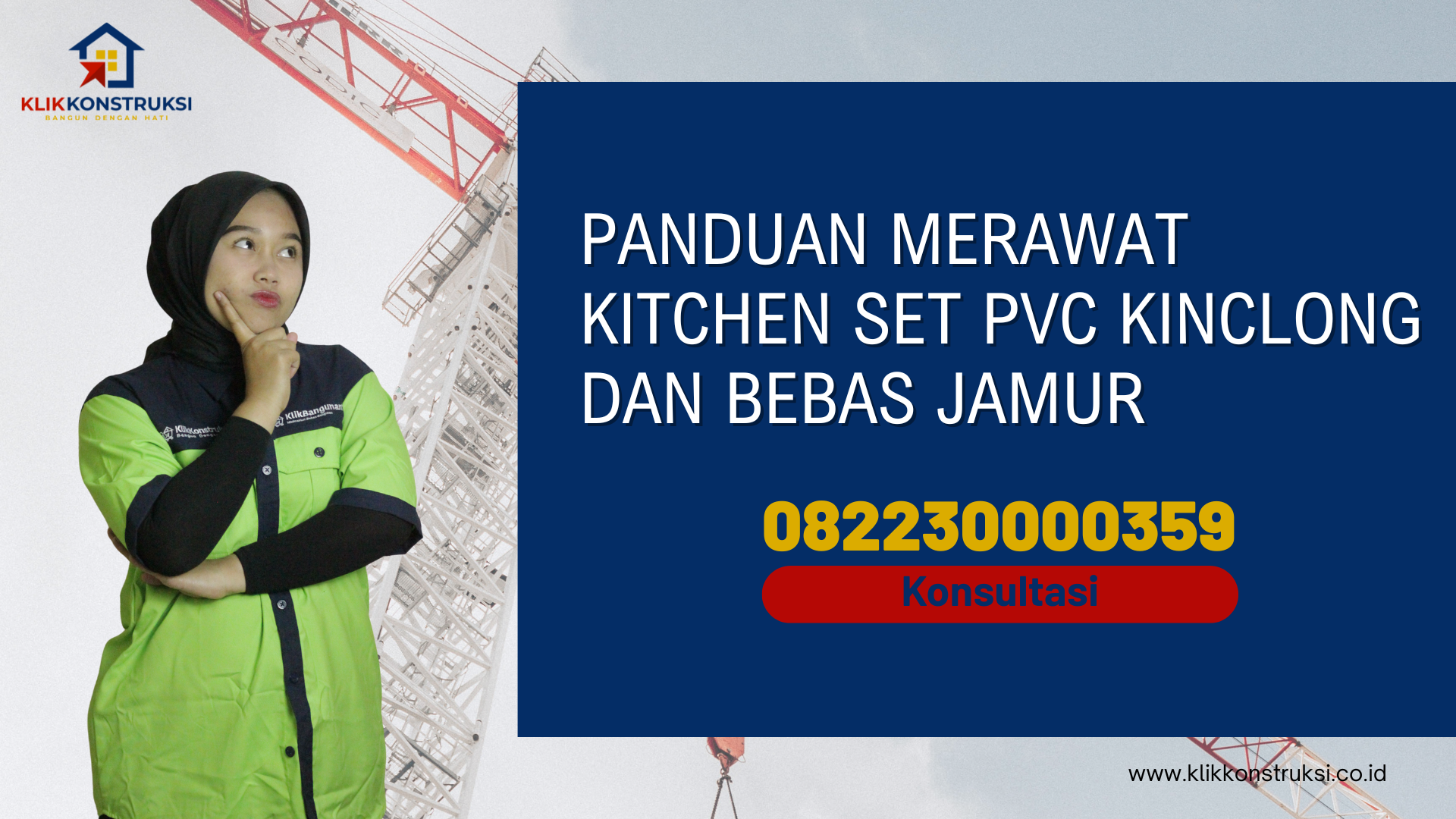 Panduan Merawat Kitchen Set PVC Kinclong dan Bebas Jamur - Klik Konstruksi