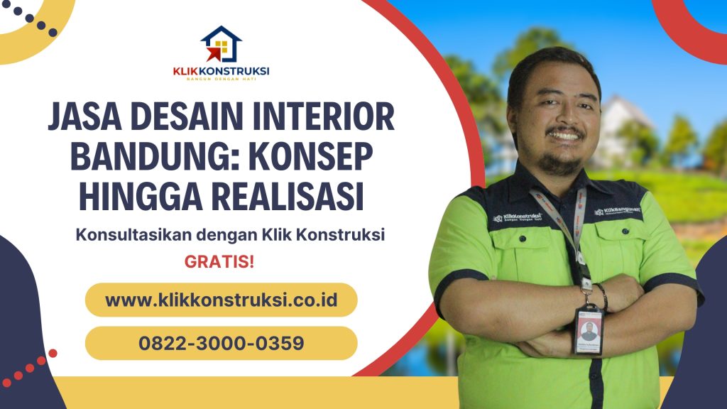 Jasa desain interior Bandung Klik Konstruksi