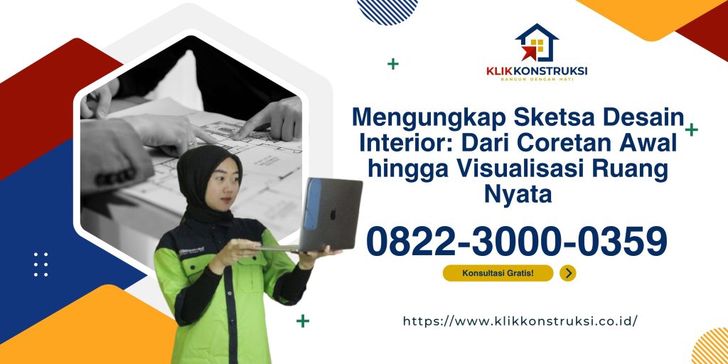 Mengungkap Sketsa Desain Interior: Dari Coretan Awal hingga Visualisasi Ruang Nyata
