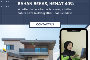 Bangun Rumah 4×6 Pakai Bahan Bekas, Hemat 40%