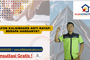 Plafon Kalsiboard Anti Rayap: Berapa Harganya?