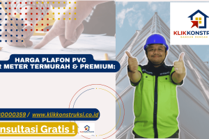 Harga Plafon PVC per Meter Termurah & Premium