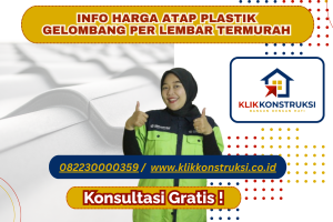 Info Harga Atap Plastik Gelombang per Lembar Termurah
