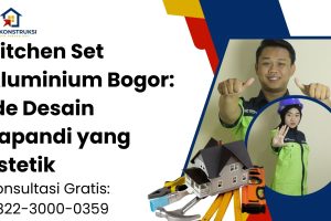 Kitchen Set Aluminium Bogor: Ide Desain Japandi yang Estetik