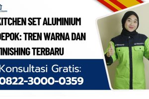 Kitchen Set Aluminium Depok: Tren Warna dan Finishing Terbaru
