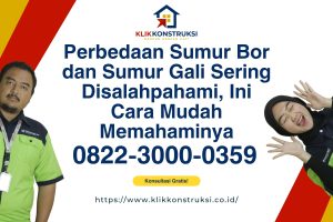 Perbedaan Sumur Bor dan Sumur Gali Sering Disalahpahami, Ini Cara Mudah Memahaminya