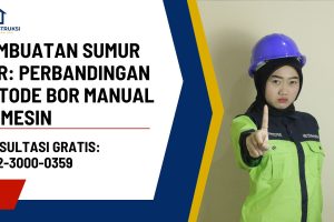 Pembuatan Sumur Bor: Perbandingan Metode Bor Manual vs Mesin