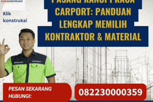 Pasang Kanopi Kaca Carport: Panduan Lengkap Memilih Kontraktor & Material