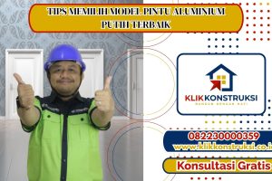 Tips Memilih Model Pintu Aluminium Putih Terbaik
